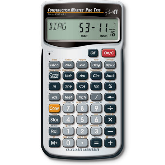 Calculadoras Construction Master Pro Trig Calculadoras Construction Master Pro Trig