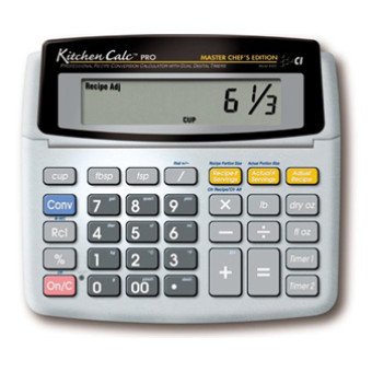 Calculadora para Cocina KitchenCalc Pro Master Chef